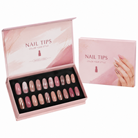 Boîte d'emballage magnétique personnalisée écologique avec finition mate et doublure en éponge pour fards à paupières pressés, cosmétiques et vernis à ongles