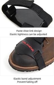 Semelle de protection pour chaussures de moto avec design antidérapant en nid d'abeille pour bottes de moto HONDA - Product Image 5