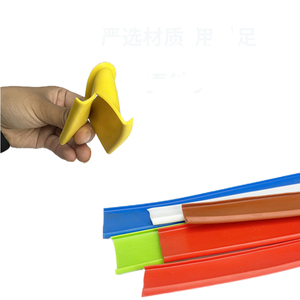 Bandes de protection en silicone en forme de U pour le bordage des meubles, des panneaux de bois, des armoires, des tables, des chaises, bandes d'étanchéité en <span class=keywords><strong>caoutchouc</strong></span>, à découper - Product Image 3