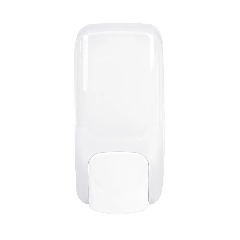 Beyaz 1000ml manuel el temizleyici dispenseri duvara monte sıvı sabunluk plastik pompa üreticisi SL-710M