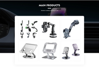 Support de bureau réglable en alliage d'aluminium rotatif à 360 degrés pour tablette et ordinateur portable (support de rehaussement)