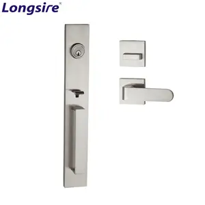 Durable Euro Oem Customized Mortise Lock Door Handles Key Door Lock Wooden Glass Door Handles With Lock