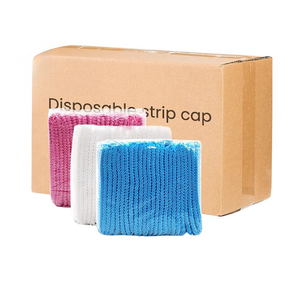 Gorro de <span class=keywords><strong>pelo</strong></span> no tejido de la industria alimentaria, <span class=keywords><strong>redecilla</strong></span> <span class=keywords><strong>para</strong></span> la cabeza de la <span class=keywords><strong>cocina</strong></span>, tapa de Clip desechable blanca, 21 pulgadas, 15gsm - Product Image 6