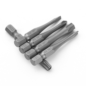Punta de <span class=keywords><strong>Destornillador</strong></span> Triangular de Acero S2 de 50 mm, Delgada, Magnética, Resistente a Impactos, Resistente a la Corrosión, Gris Fosfato, Triangular, de Seguridad, para Bricolaje, OEM - Product Image 6