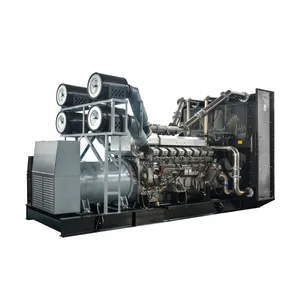 日本三菱1600kwディーゼル発電機セット三菱エンジン2000kvaサイレント発電機S16R-PTAA2エンジンモデル