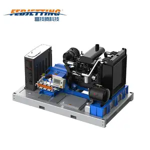 Waterjet Critical Cleaning Residue Free high pressure cleaner hydro blasting machine