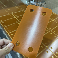 Plaque de bakélite et tige phénolique usinées sur mesure par CNC pour pièces de formes spéciales, service de fabrication de panneaux isolants haute densité