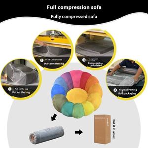 יחיד דלעת כותרת כותרת קשת כותרת חצי חדר שינה מרפסת פנאי סט עם דחיסת ואקום חוצה גבולות מושב אחד - Product Image 2