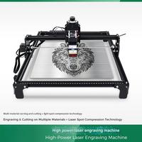 Machine de gravure laser pour le travail du bois, le MDF, le tissu, le carton, la fabrication de signalétique, l'artisanat, graveur et découpeur de bureau