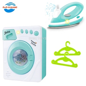 Jouets en plastique, appareils ménagers électriques, en <span class=keywords><strong>fer</strong></span>, pour faire semblant de jouets, Mini <span class=keywords><strong>Machine</strong></span> à <span class=keywords><strong>laver</strong></span>, échelle 2022 - Product Image 2