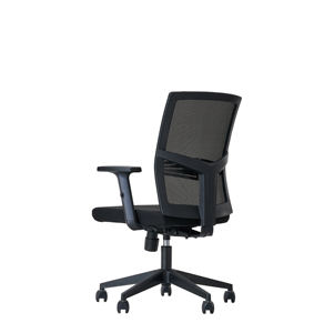 Chaise pivotante en maille à dossier haut, ergonomique, commerciale, ajustable, tissu, pour adultes, 607-2b - Product Image 1