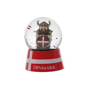 Globo DE AGUA DE Guerrero vikingo personalizado con brillo vikingo 45mm 65mm resina polivinílica Islandia Suecia <span class=keywords><strong>Dinamarca</strong></span> globo de nieve vikingo - Product Image 1
