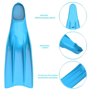 Aletas Largas de Silicona para Buceo y Snorkel - Venta <span class=keywords><strong>al</strong></span> por Mayor Transfronteriza - Product Image 4