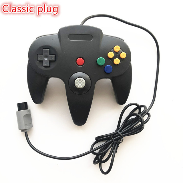 Retail Color Box Various Colors Wired Classic and Usb Plug N64 Controller