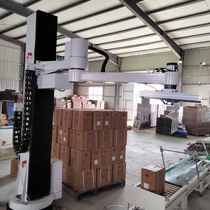 Nuevo equipo de paletización automatizado, máquina paletizadora de caja de bolsas a la venta equipada con componentes centrales, Motor PLC y motor - Product Image 5