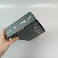 Boîte de courrier en carton avec Logo personnalisé, boîte de cadeau pour vêtements, boîte pliable en papier personnalisée