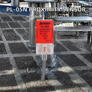 Sensor de Proximidad Inductivo de Alta Calidad PL-05N de Tres Cables, Salida de Relé de 10-30V, Material ABS - Product Image 1