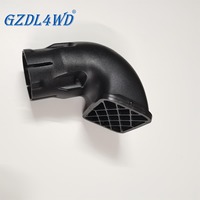 Pour VW Volkswagen Amarok 2011-2022 V6 Kit de tuba débit d'air d'admission d'air convient pour 4 cylindres 2.0L diesel 4X4 accessoires de style de voiture
