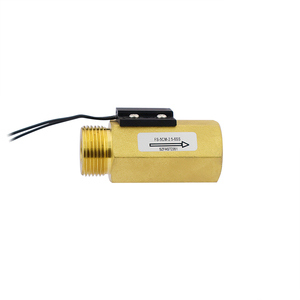 สวิตช์แม่เหล็กทองเหลืองไหล FS-5CM-1.0-4SS MF แนวตั้งมม. แนวนอน ≤ 1.75MPa -40 ~ 120 °C 10W 70W 0.5A R1/2 22AWG ลวด UL1007 - Product Image 4