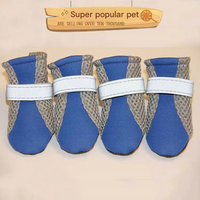 Chaussures pour petits chiens en maille respirante, semelle souple antidérapante, bottines pour animaux de compagnie, Zapatos Para Perros Pequenos