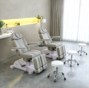 Cama de Belleza Eléctrica para Salón Profesional, Mesa de Masaje Multifuncional para Spa Facial y Corporal, para Cuidado de la Piel, Terapia Corporal y Relajación - Product Image 4