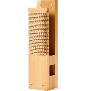 Équipement d'entraînement de boxe mural en bois massif, cadre de frappe en bois pour fitness en intérieur, équipement d'arts martiaux unisexe - Product Image 5