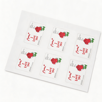 Autocollant en papier texturé personnalisé avec logo, découpé, non couché, auto-adhésif pour emballage de produits de boutique - Fournisseur en gros