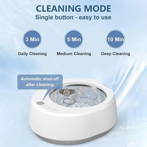 Máquina de Limpieza Ultrasónica de 49Khz, Gran Capacidad de 350ML, Limpiador Profesional para Gafas, Joyas y Artículos del Hogar - Product Image 2