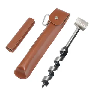 High Grade Camping Scotch Eye Wood Auger Manual Drill Bit Tool For Survival