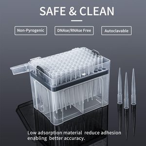 XZ LAB หัวปิเปตแบบปลอดเชื้อ 1 มล. ปราศจากสาร DNAse RNAse สำหรับช่อง 96 ช่อง ใช้กับเครื่องนึ่งฆ่าเชื้อได้ ใช้ได้กับสารละลายทั่วไป - Product Image 3