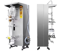 Macchina Automatica per Produzione di Sacchetti e Buste d'Acqua da 500ml, Linea di Produzione Verticale per Riempimento e Sigillatura di Sacchetti in PE