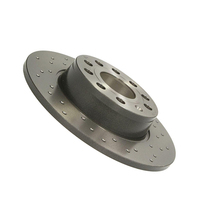 Rotor de disco de freno sólido trasero de precio de fábrica de Venta caliente 08B41310 5Q0615601D 1K0615601AA para Audi Seat VW