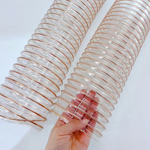 Tuyau en PU léger anti-âge avec armature en fil d'acier, flexible, en polyuréthane, haute pression, pour conduite d'air extérieure, résistant aux intempéries, pour irrigation - Product Image 6