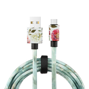<span class=keywords><strong>สาย</strong></span><span class=keywords><strong>ชาร์จ</strong></span> USB แบบกลมลายเสือดาว วัสดุอะลูมิเนียม รุ่นใหม่ <span class=keywords><strong>ราคา</strong></span>โรงงาน รองรับการชาร์จเร็ว 3A สำหรับ iPhone - Product Image 2