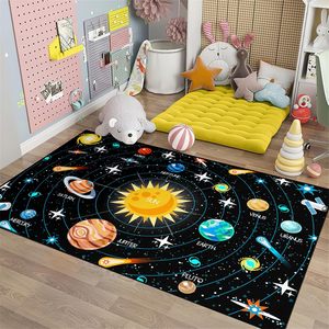 Tappeto Premium del Sistema Solare per Stanza dei Bambini, Educativo con Tema Universo e Pianeti, Decorazione per Bambini - Product Image 4