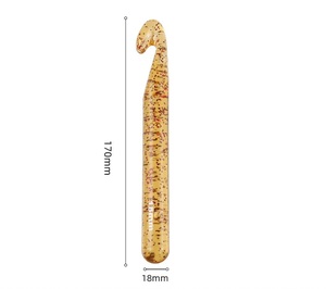 Ganchos de Crochet de Plástico Transparente, 12, 15, <span class=keywords><strong>18</strong></span>, 20, 25 mm, Coloridos, Herramienta para Tejer y Hacer Hilados, Venta al Por Mayor - Product Image 6