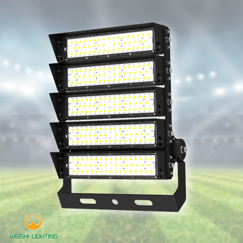 Luz de cancha de tenis Reflector IP66 200W 300W 400 W 500W 800W 1000 W Reflector de 1000 vatios para tenis Luz de inundación LED de 400 vatios