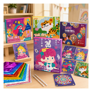Portable Sparkle <b>Picture</b> Making <b>Box</b> For Kids Ideal Airplane Trips Homeschool Lessons Playdates And Birthday Giveaways - Product Image 6