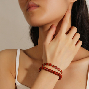 Ensemble de bracelets élastiques en pierre naturelle, tendance, élégant, bijoux pour femmes et enfants, à porter tous les jours, cadeau - Product Image 2