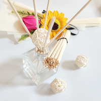 Bâtonnets diffuseurs en rotin naturel personnalisables de 3 mm, 20 cm, 21 cm, 22 cm, 23 cm, 24 cm, 25 cm pour recharges d'huiles essentielles et parfums