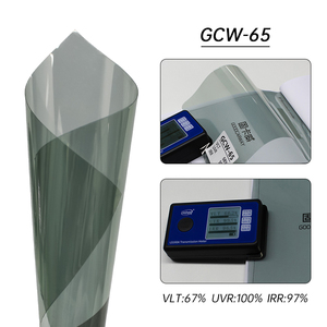 <span class=keywords><strong>GCW</strong></span> Sputter folie metalli sierte Tönung Solar fenster folie Fensters chutz aufkleber IR 99% UV100 % Schutz hoch klare Autoglas folie - Product Image 4