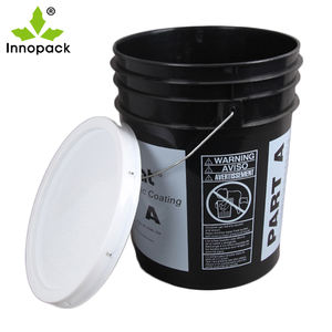 Cubo de plástico de alta calidad para embalaje de transporte, venta directa de fábrica, personalizable, de 5 galones/19 litros - Product Image 4