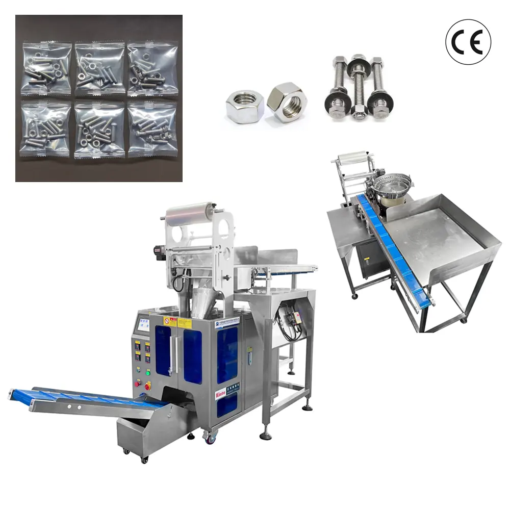 Semi-auto manual feeding packing machine for hardware fastener bag maker packaging machine Focus Machinery 2023 new product