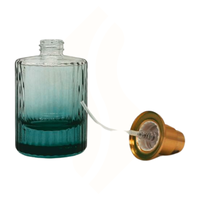Atomiseur rechargeable à rayures verticales dégradées, très vendu, flacon de parfum 30ML 50ML