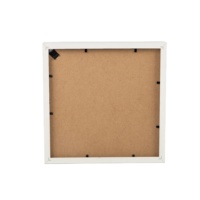 Cadre de boîte d'ombre à motif carré 3D profond 8x8 avec plexiglas 9x9 10x10 12x12 Cadres en verre Public ciblé Artisans Collectors