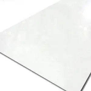 Sublimasi lembar aluminium Anodized 30 oleh 60 1050 1060 5754 6063 putih sublimasi lembar aluminium kosong plat