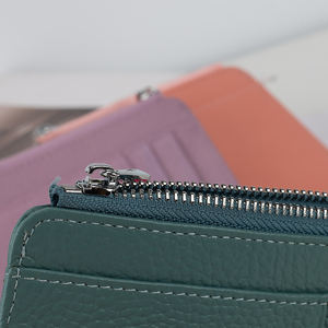 Portable PU Cuir Cartes Titulaire Mince Banque Carte De Crédit Cartes D'identité Coin <span class=keywords><strong>Pochette</strong></span> Cas Sac - Product Image 5