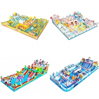 Castillo Inflable Personalizado de Fábrica, Tobogán, Parque Infantil al Aire Libre, Casa de Brinco, Juegos Deportivos, Equipo de Entretenimiento Combinado Inflable