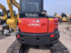 Mini-excavatrice Kubota avec godet de creusement, équipement d'occasion - Product Image 3