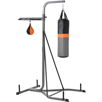 Support de sac de frappe autoportant stable, support de boxe en acier sans oscillation pour la maison et l'appartement